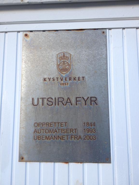 Utsira Overnatting - Fyrvokterboliger Lägenhet Exteriör bild